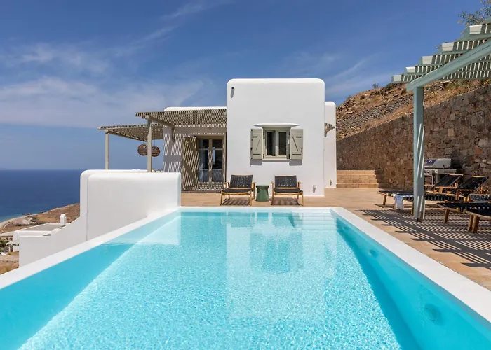 度假居 New Twin In Mykonos Pool & Stunning Views *