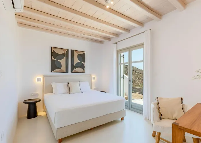 New Twin In Mykonos Pool & Stunning Views 度假居