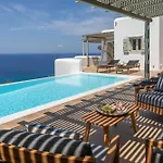 New Twin In Mykonos Pool & Stunning Views Tatil Evi Fanari (Mykonos)