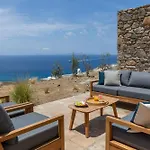Tatil Evi New Twin In Mykonos Pool & Stunning Views Fanari (Mykonos)