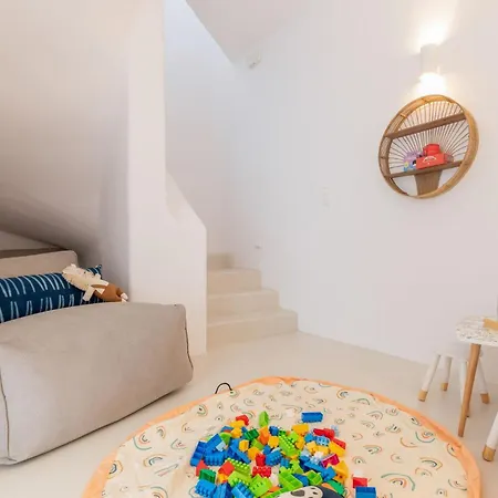 Vakantiehuis New Twin In Mykonos Pool & Stunning Views