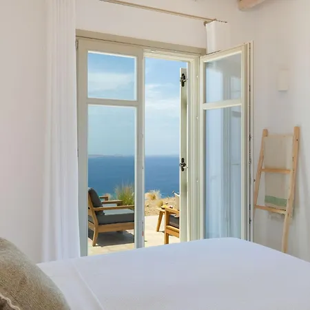 Vakantiehuis New Twin In Mykonos Pool & Stunning Views *