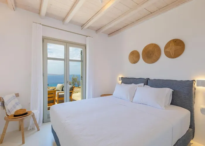 New Twin In Mykonos Pool & Stunning Views Фанари