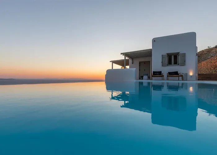 New Twin In Mykonos Pool & Stunning Views Фанари