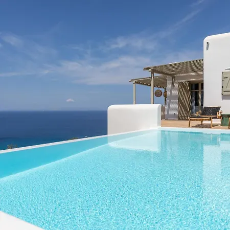 New Twin In Mykonos Pool & Stunning Views Prázdninový dům *