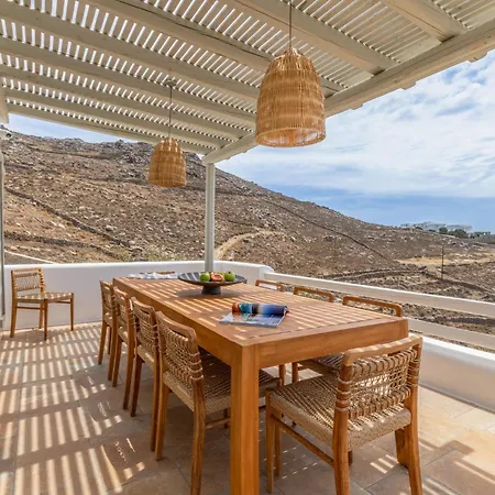 New Twin In Mykonos Pool & Stunning Views 度假居