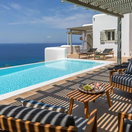 New Twin In Mykonos Pool & Stunning Views בית נופש Fanari (Mykonos)