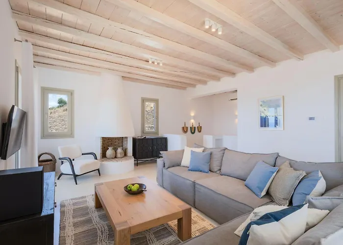 Casa de Férias New Twin In Mykonos Pool & Stunning Views