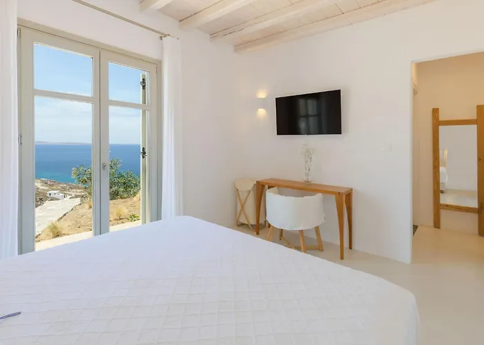 New Twin In Mykonos Pool & Stunning Views * Fanari (Mykonos)