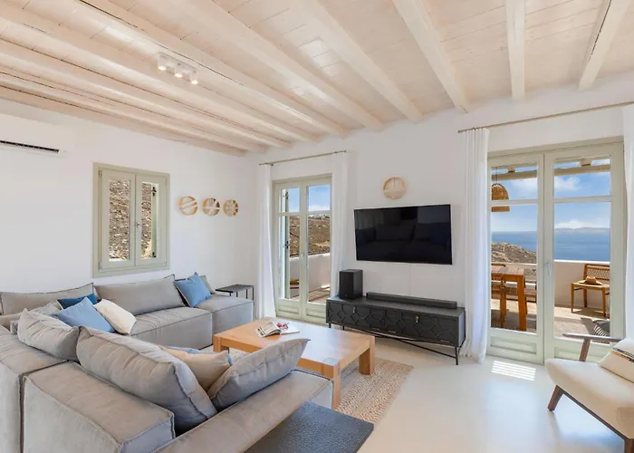 New Twin In Mykonos Pool & Stunning Views