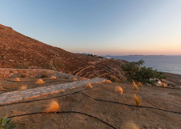 New Twin In Mykonos Pool & Stunning Views Fanari (Mykonos)